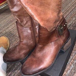 Vince camuto over the knee studded boots